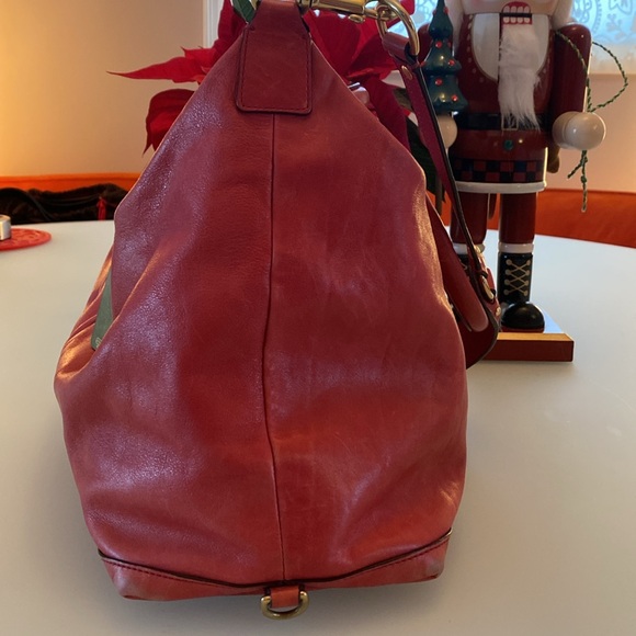 Coach Madison Sabrina in Cherry Red - Picture 5 of 9